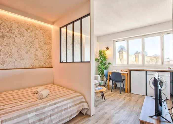 アパート Le Nid - Hypercentre - Vue Sur Le Chateau *